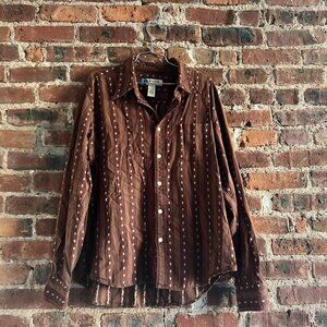 Vintage embroidered long sleeve shirt by Fink Clothing